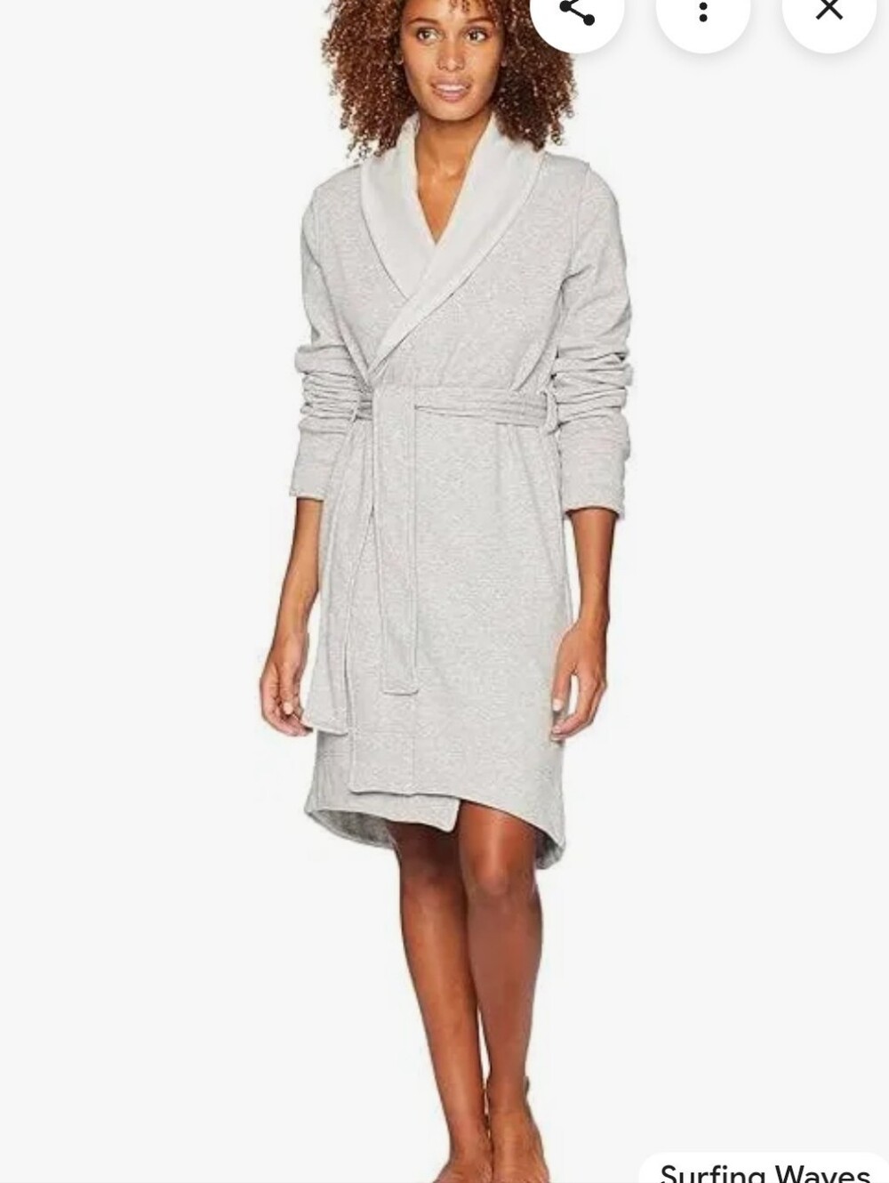 UGG BLANCE II ROBE BATHROBE LOUNGEWEAR SIZE MEDIUM